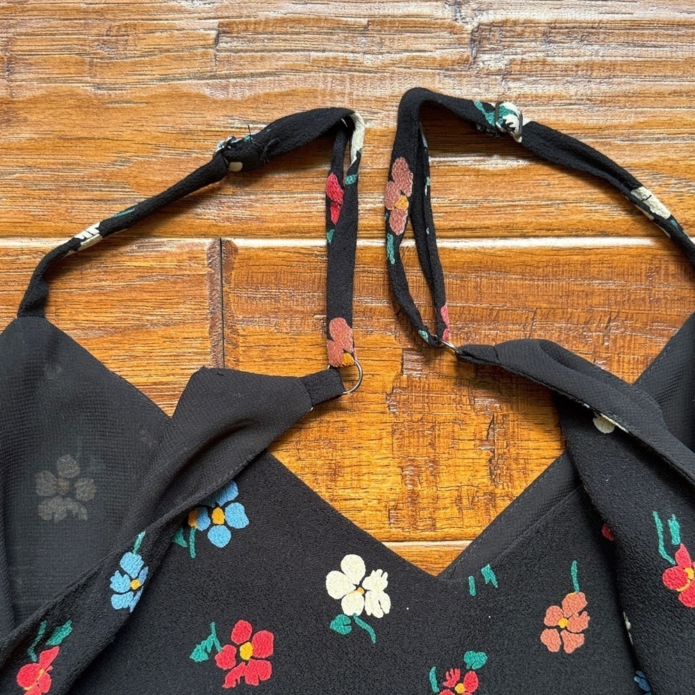 Madewell Button-Down Cami in Pressed Flowers Floral Camisole, size 4 - Picture 7 of 7